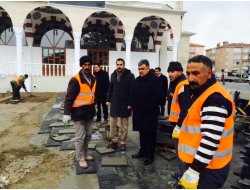 Yusuf Ziya Uğurlu Cami’nin Çevre Düzenlemesinde Sona Gelindi