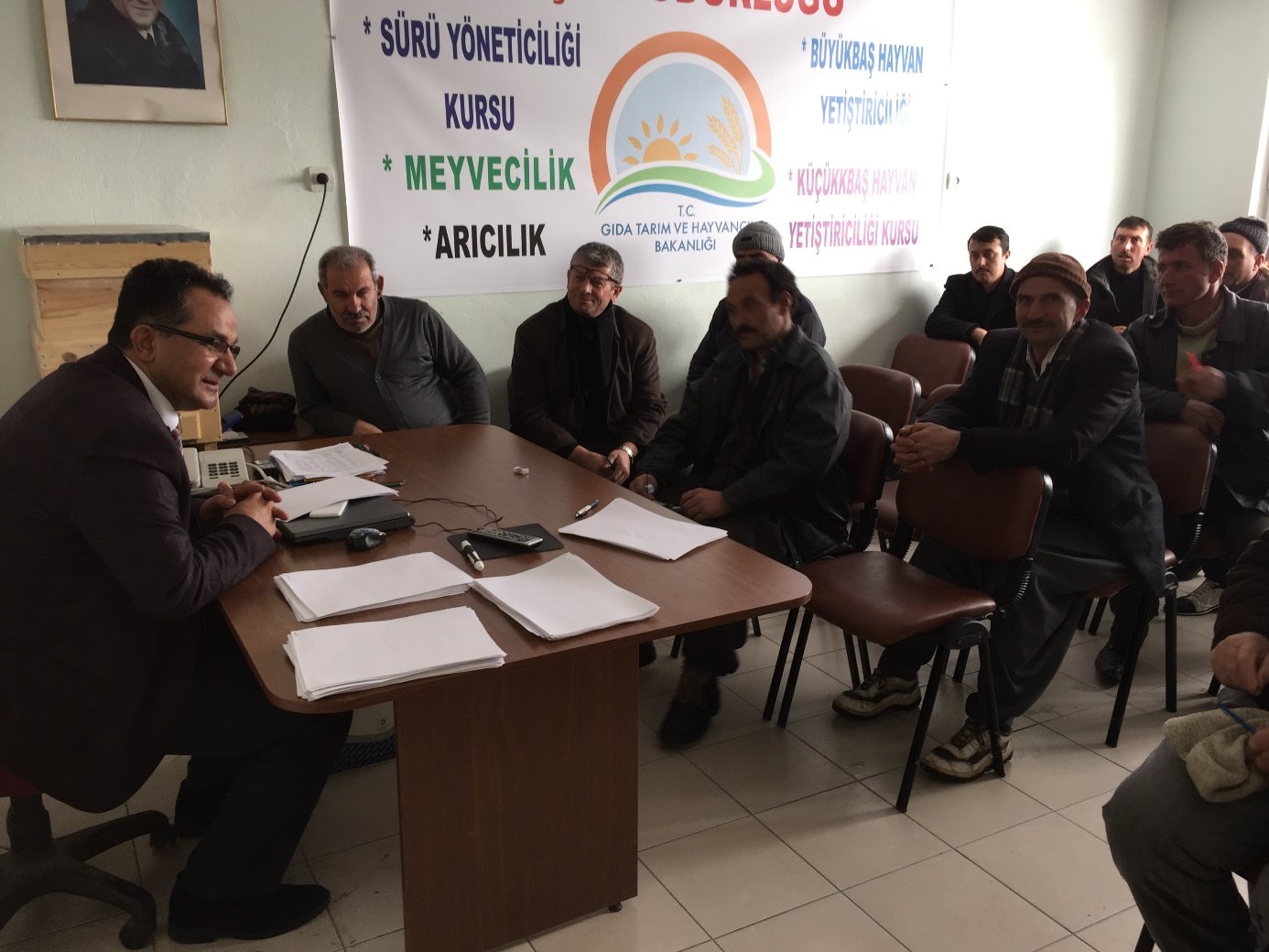 SÜRÜ YÖNETİMİ KURSU SINAVI YAPILDI