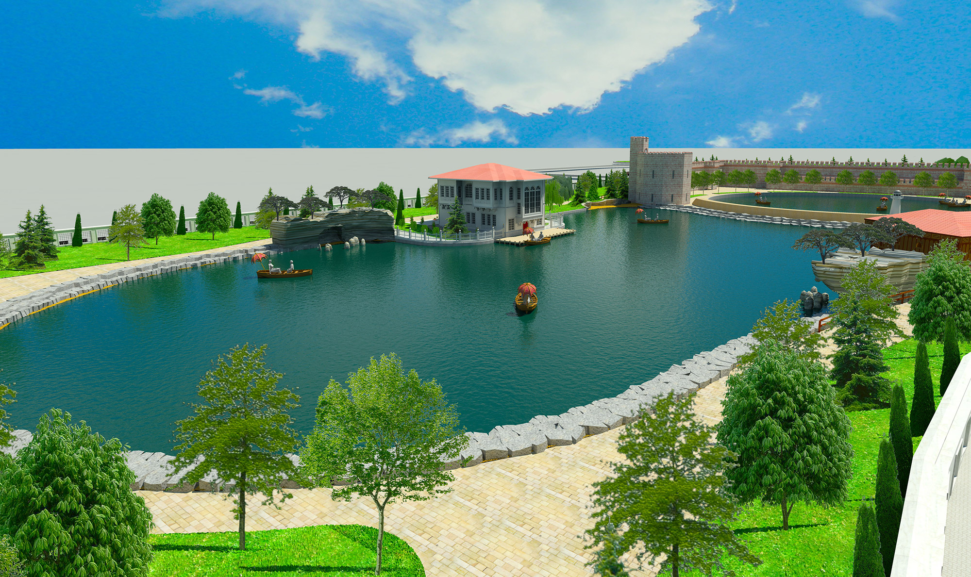 Ecdad Parkı’nda Selçuklu ve Osmanlı Mimarisi Yaşatılacak