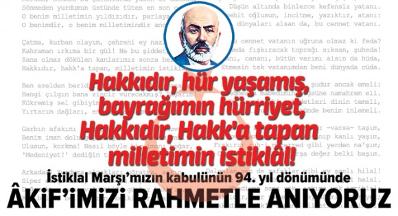 İstiklal Marşı Milli Mücadelenin Bir Özetidir