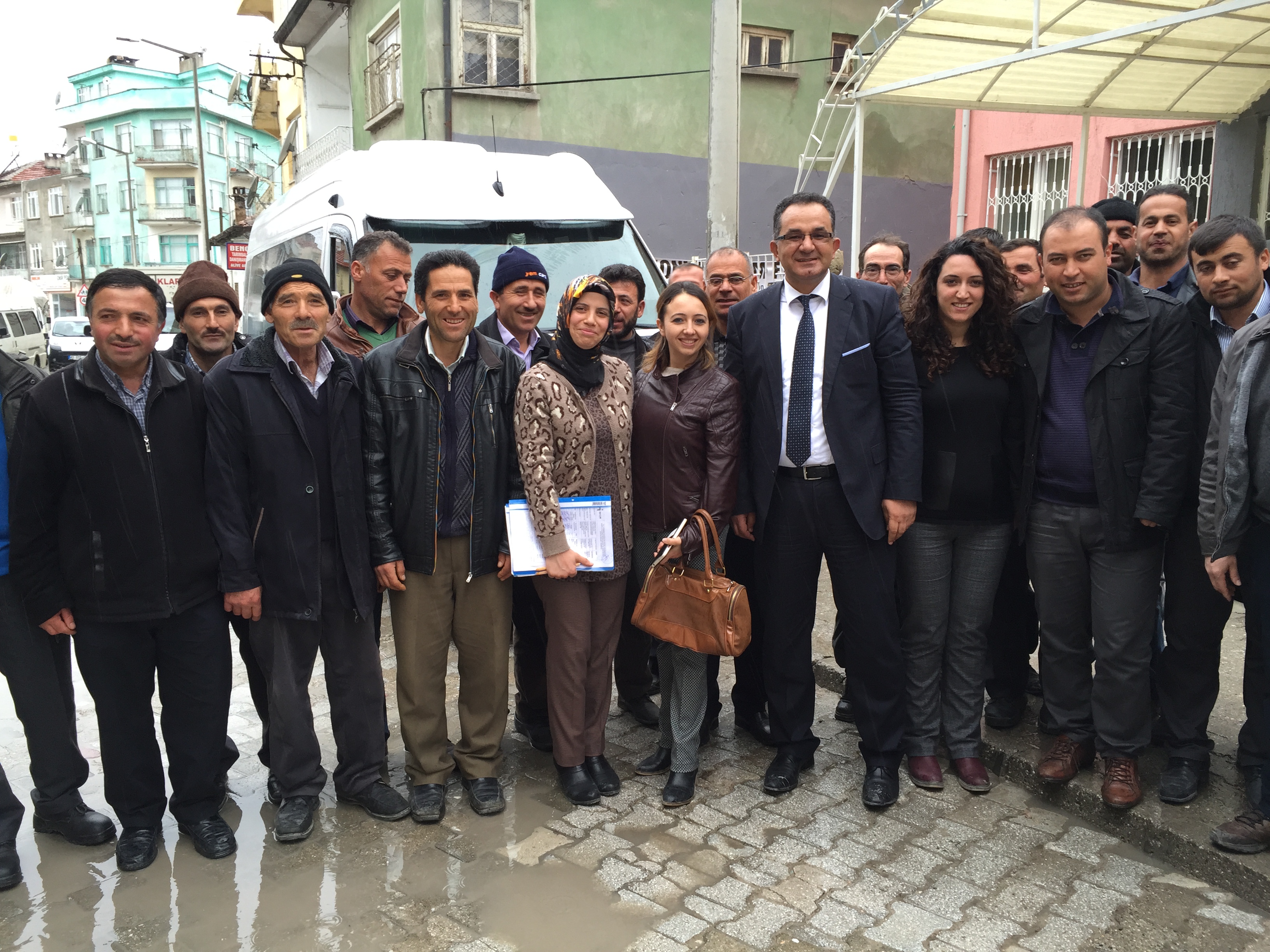 Kursiyerler Teknik Gezide