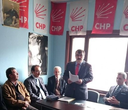 ALİ SAYAR PARTİLİLERDEN DESTEK İSTEDİ