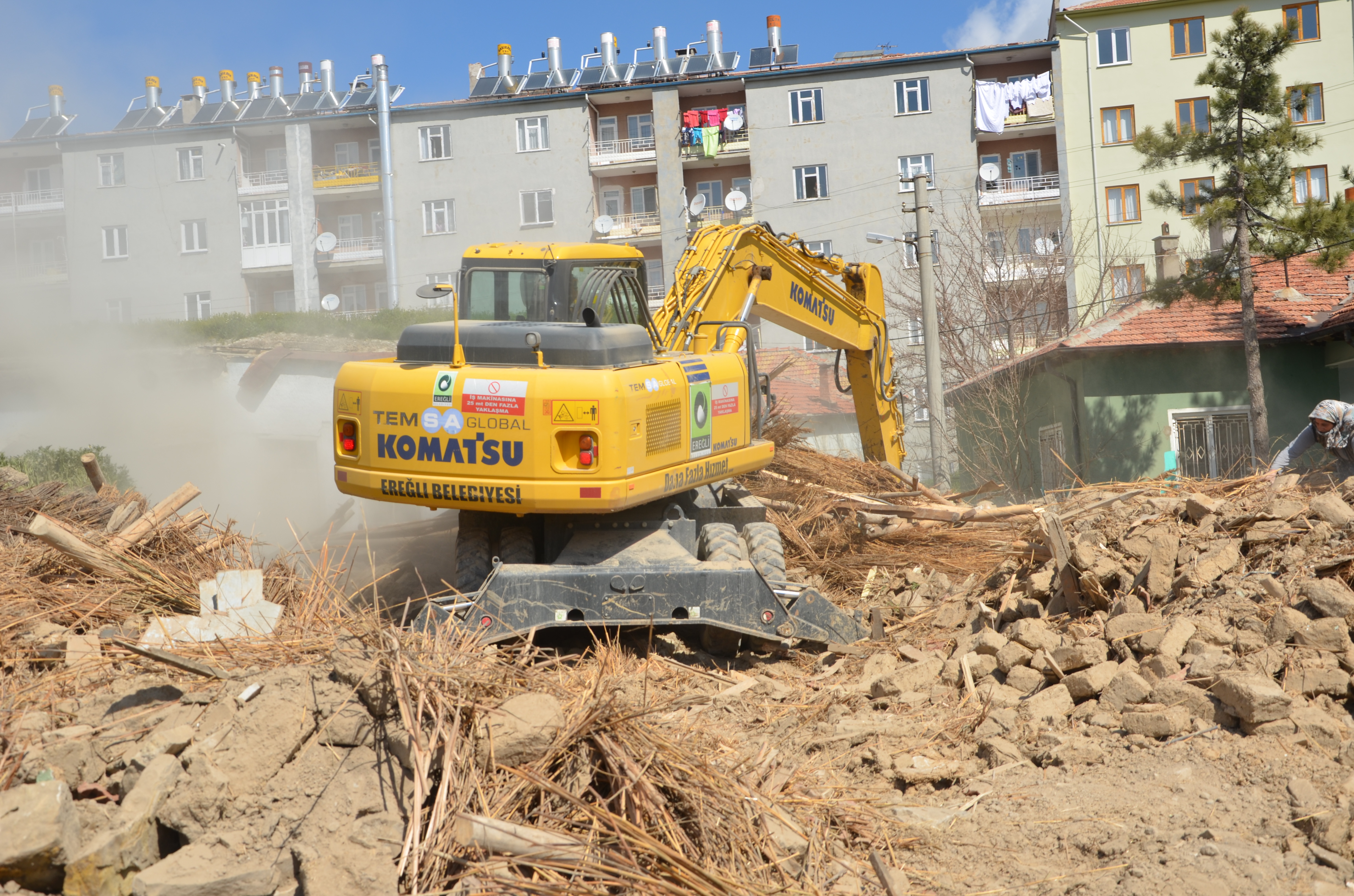 Şehre Yakışmayan Binalar Yıkılıyor