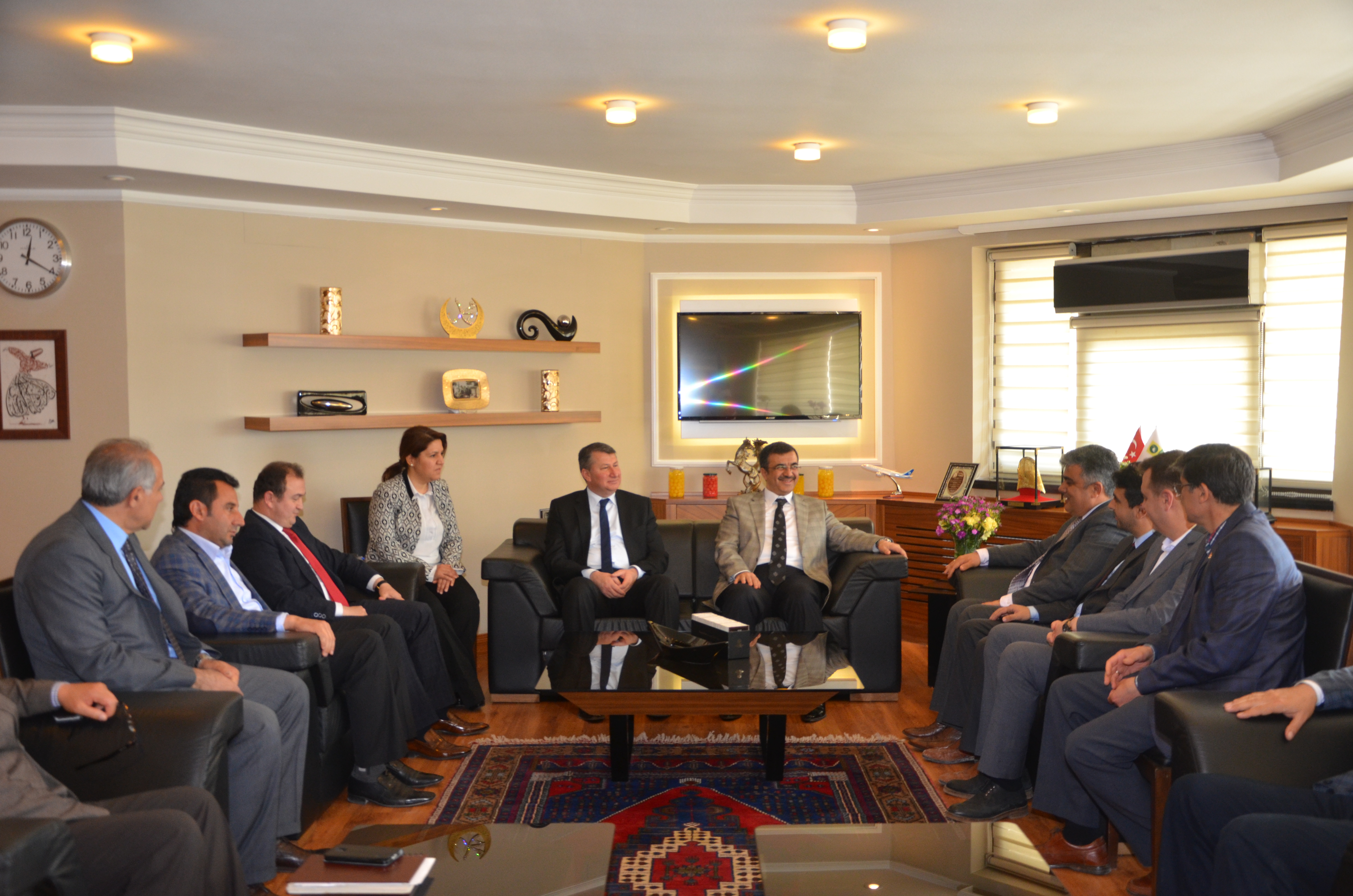 Vali Yardımcısı Sun’dan Başkan Özgüven’e Ziyaret