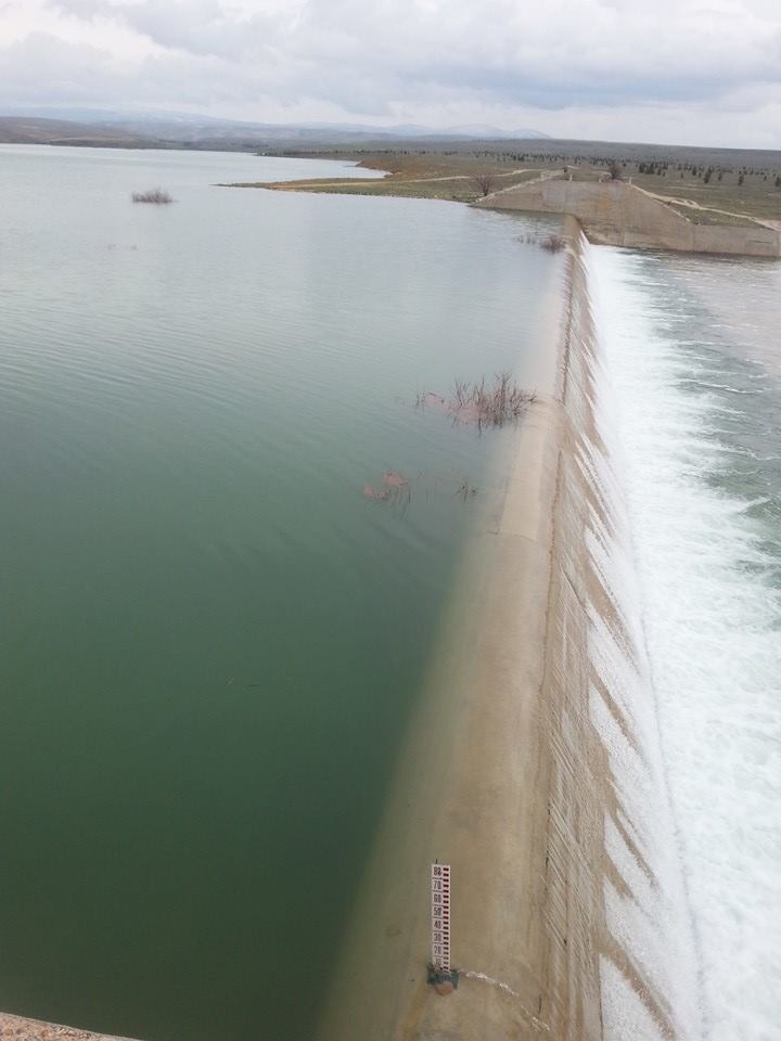 Ayrancı Barajı Taştı