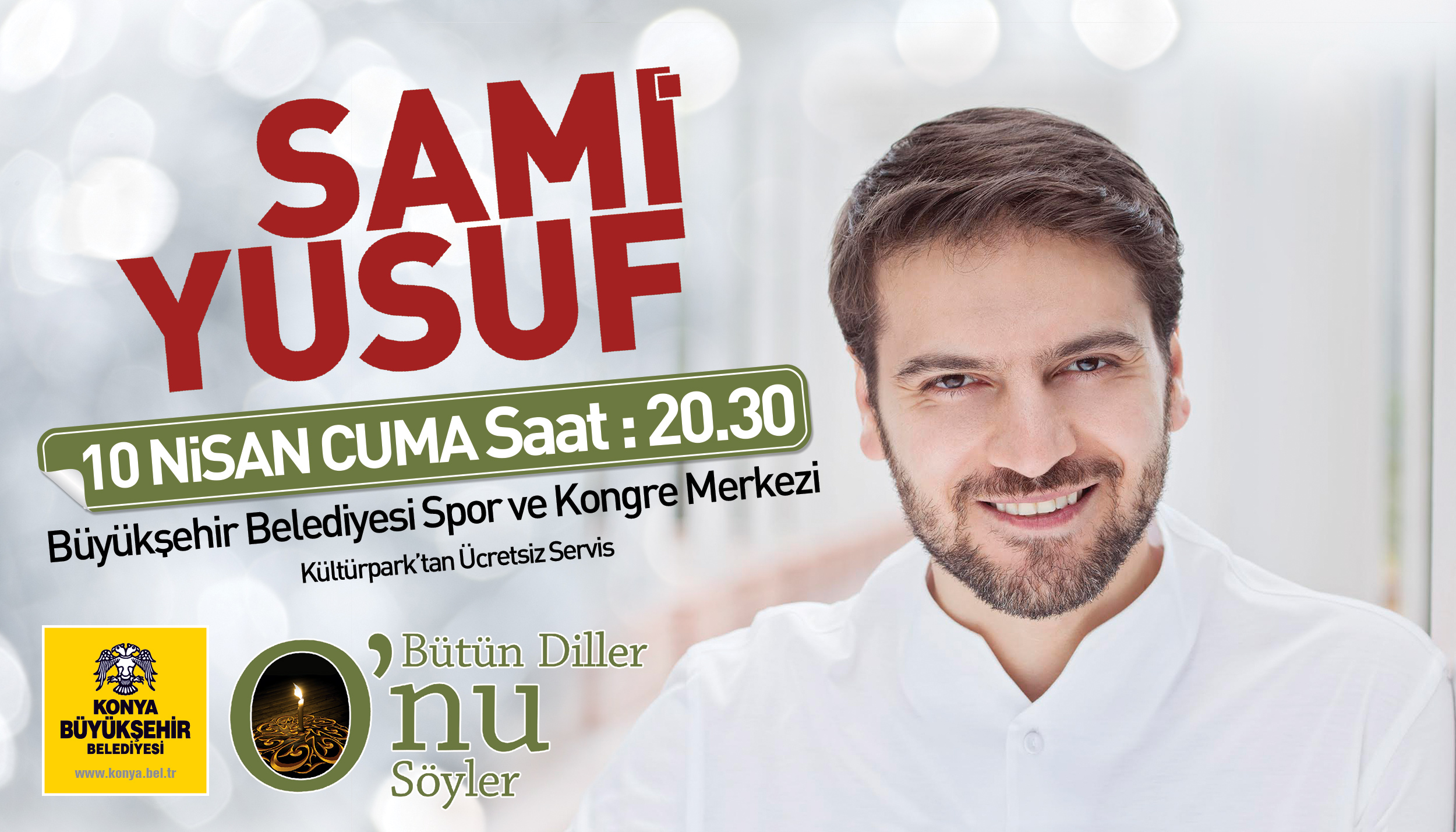 Sami Yusuf 10 Nisan’da Konya’da