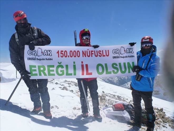 Erdak’dan 3524 Metre Rakımdan Sesleniş!...