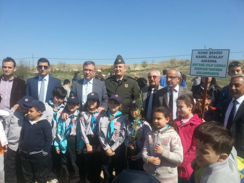 MİNİKLER ELLER PROTOKOL İLE FİDAN DİKTİ