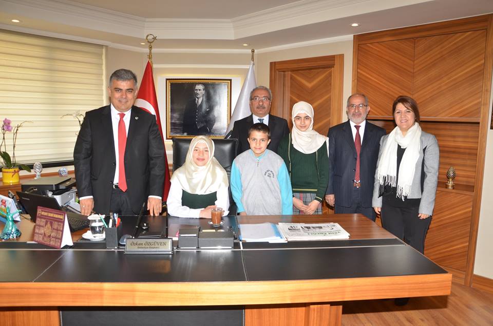 Başkanlık Makamına Rana Zoba Oturdu