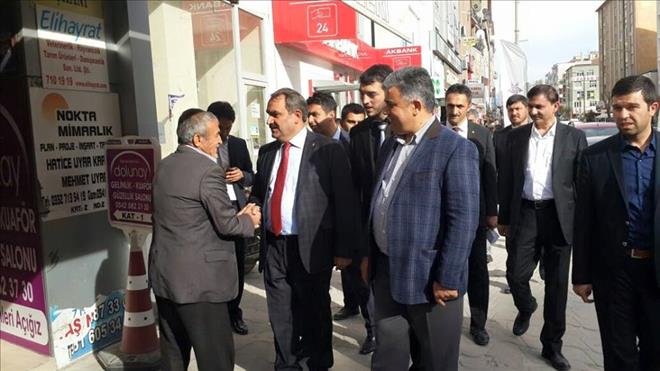 ETYEMEZ, EREĞLİ’DE ESNAF ZİYARETİNDE BULUNDU