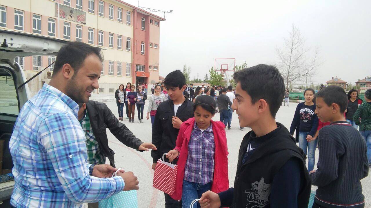 Belediye TEOG Sınavına Giren Öğrencileri Unutmadı