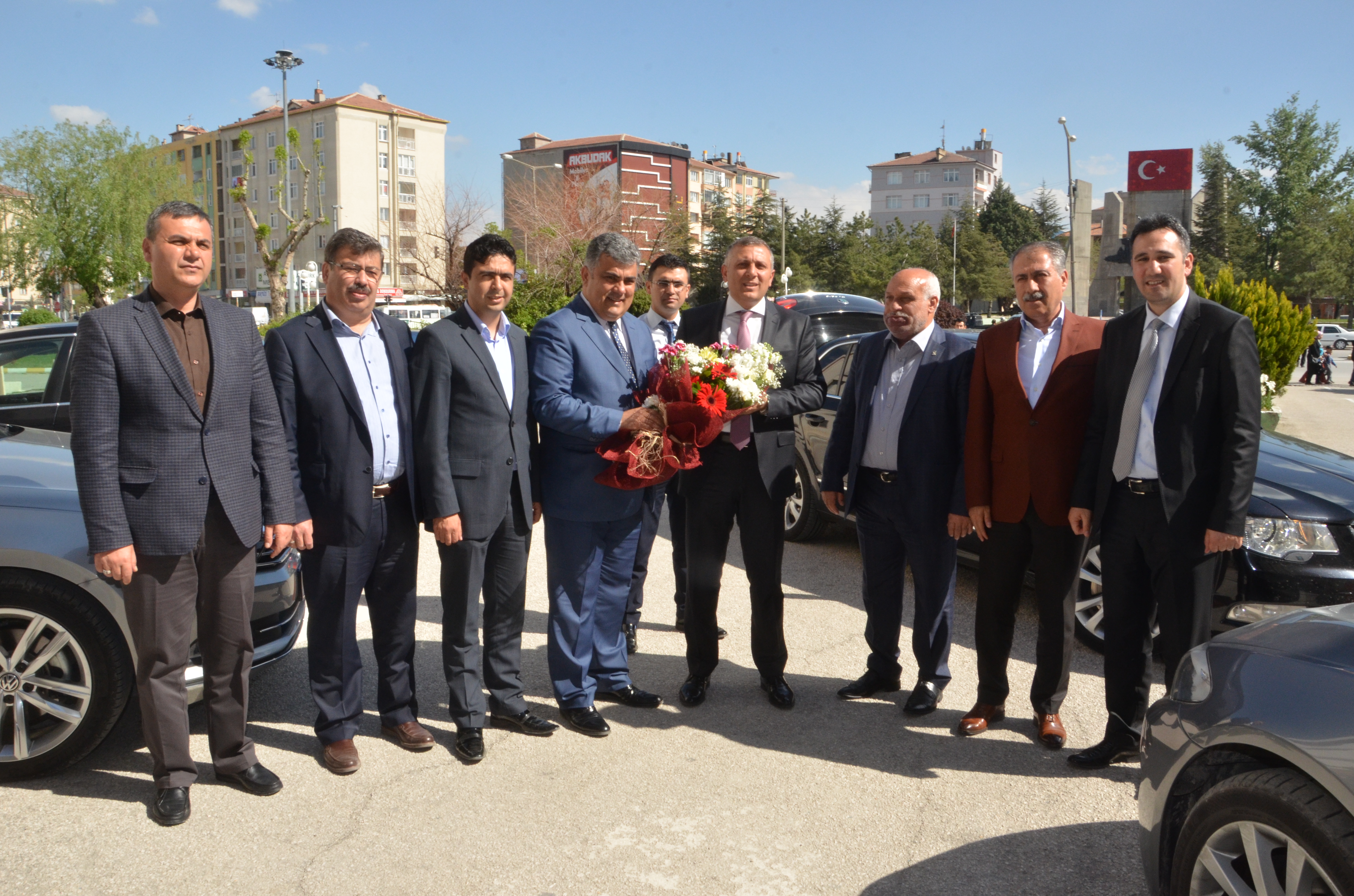 AK Parti İl Başkanı Arat Başkan Özgüven’i Ziyaret Etti