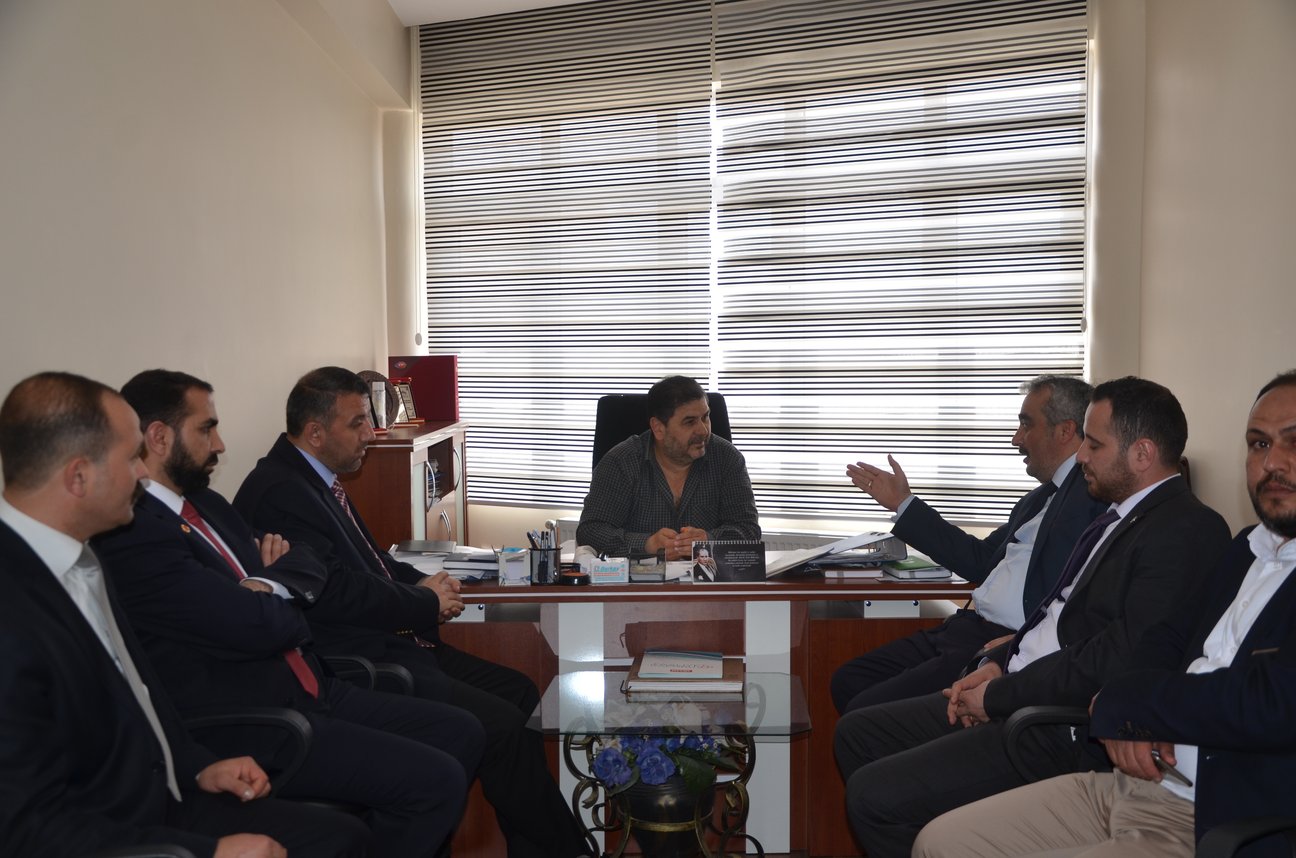 MİLLİ İTTİFAK SAADET PARTİSİ M.V ADAYLARINDAN METRO TV ZİYARET