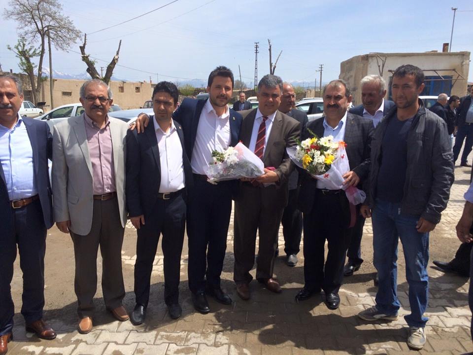 Ak Parti Mv. Adayları Kutören ve Belkaya’ya Çıkartma Yaptı