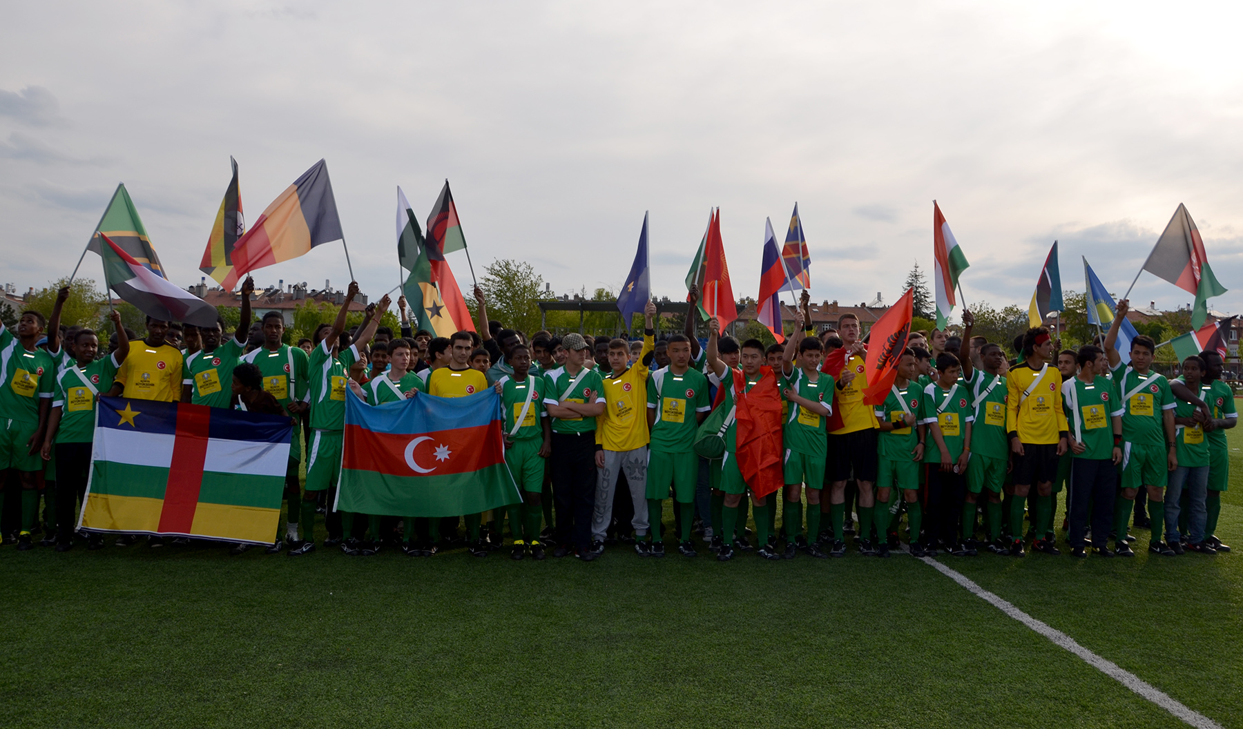 Uluslararası Öğrenci Futbol Turnuvası Yapılıyor