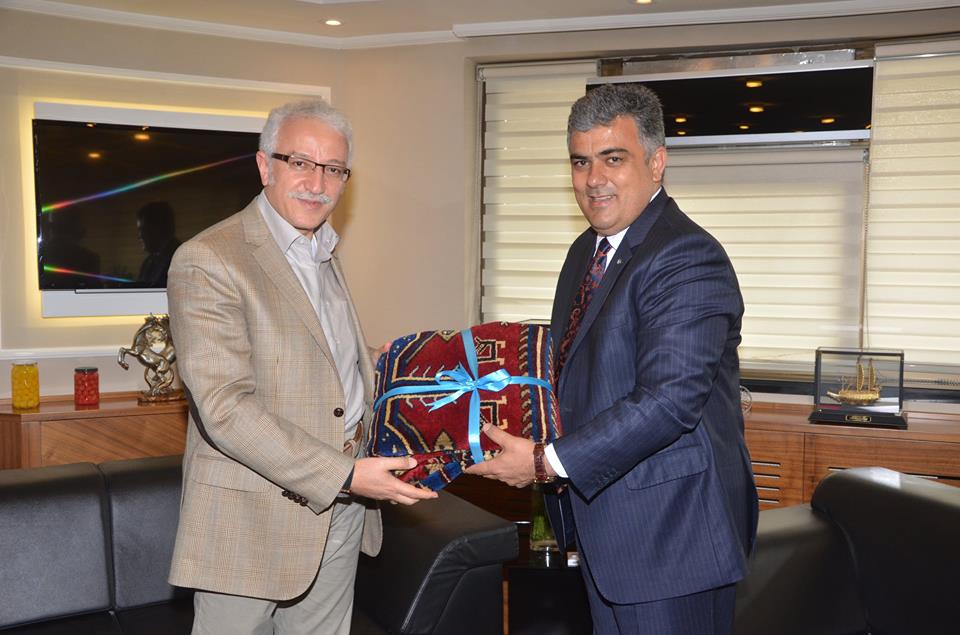 Zorlu, Başkan Özgüven’i Ziyaret Etti