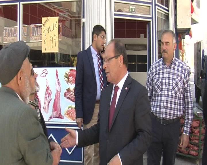 MHP Milletvekili Adayı Hüseyin Oprukçu Esnaf Ziyaretlerine Devam Ediyor