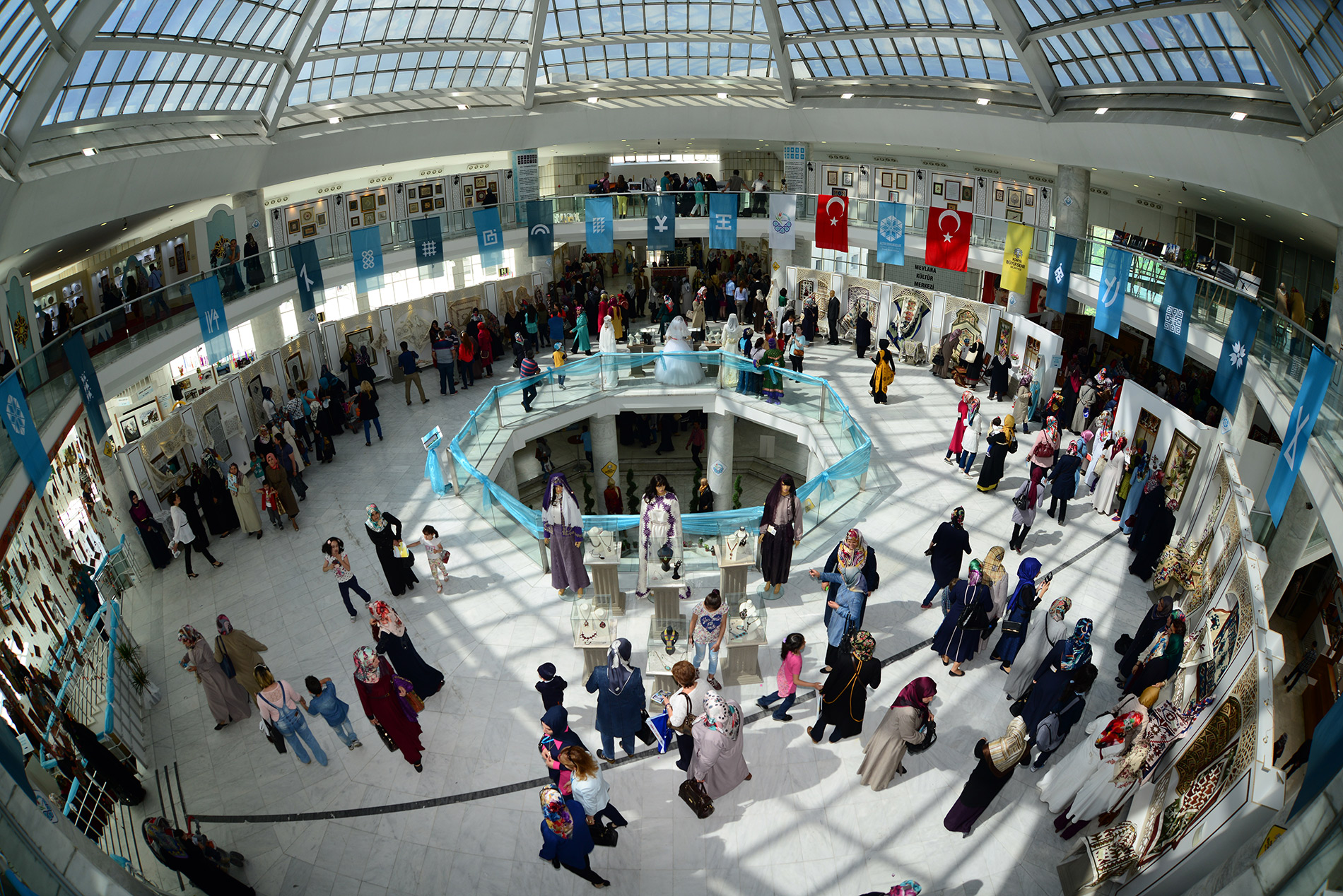 Altın Dokunuşlar “İlmek İlmek Konya”ya Yoğun İlgi