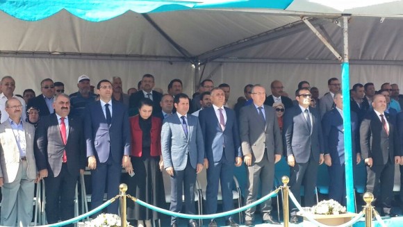 ETYEMEZ ÇUMRADA HASTANE AÇILIŞINA KATILDI