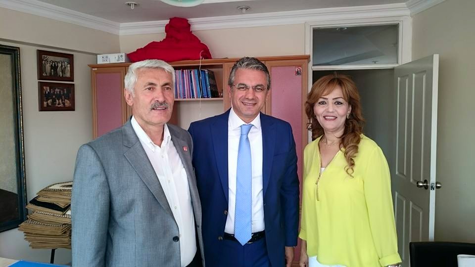 Karşıyaka Belediye Başkanı Akpınar ve Filorinalı Ereğli’de Esnaf  Ziyaretinde Bulundu