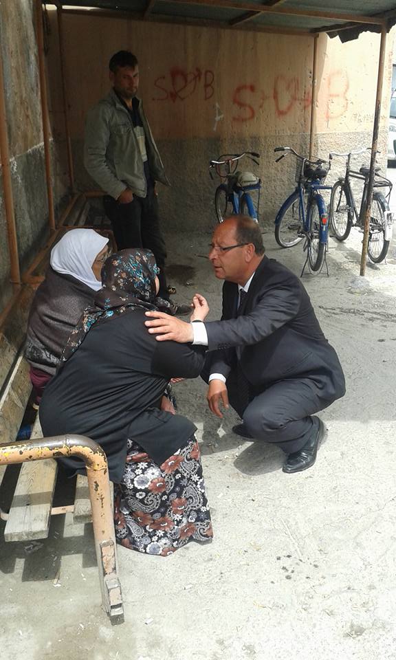 Oprukçu Esnafı Ziyaret Etti