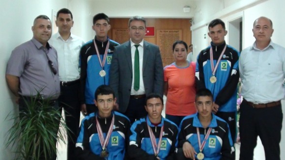 Şehit Mustafa Yurter İş Eğitim Merkezi Sporcularından Ziyaret