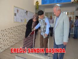 Ereğli Sandık Başında