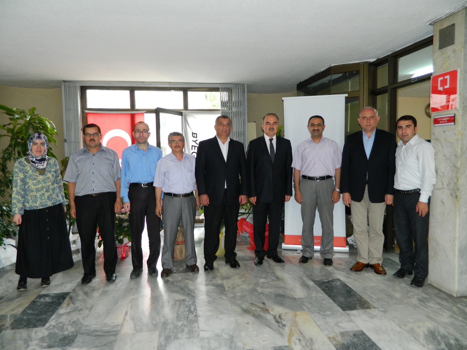 Vali Erol’dan BYEGM’ye ziyaret