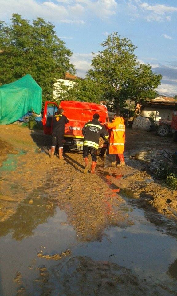 Sel Suları Kısa Sürede Tahliye Edildi