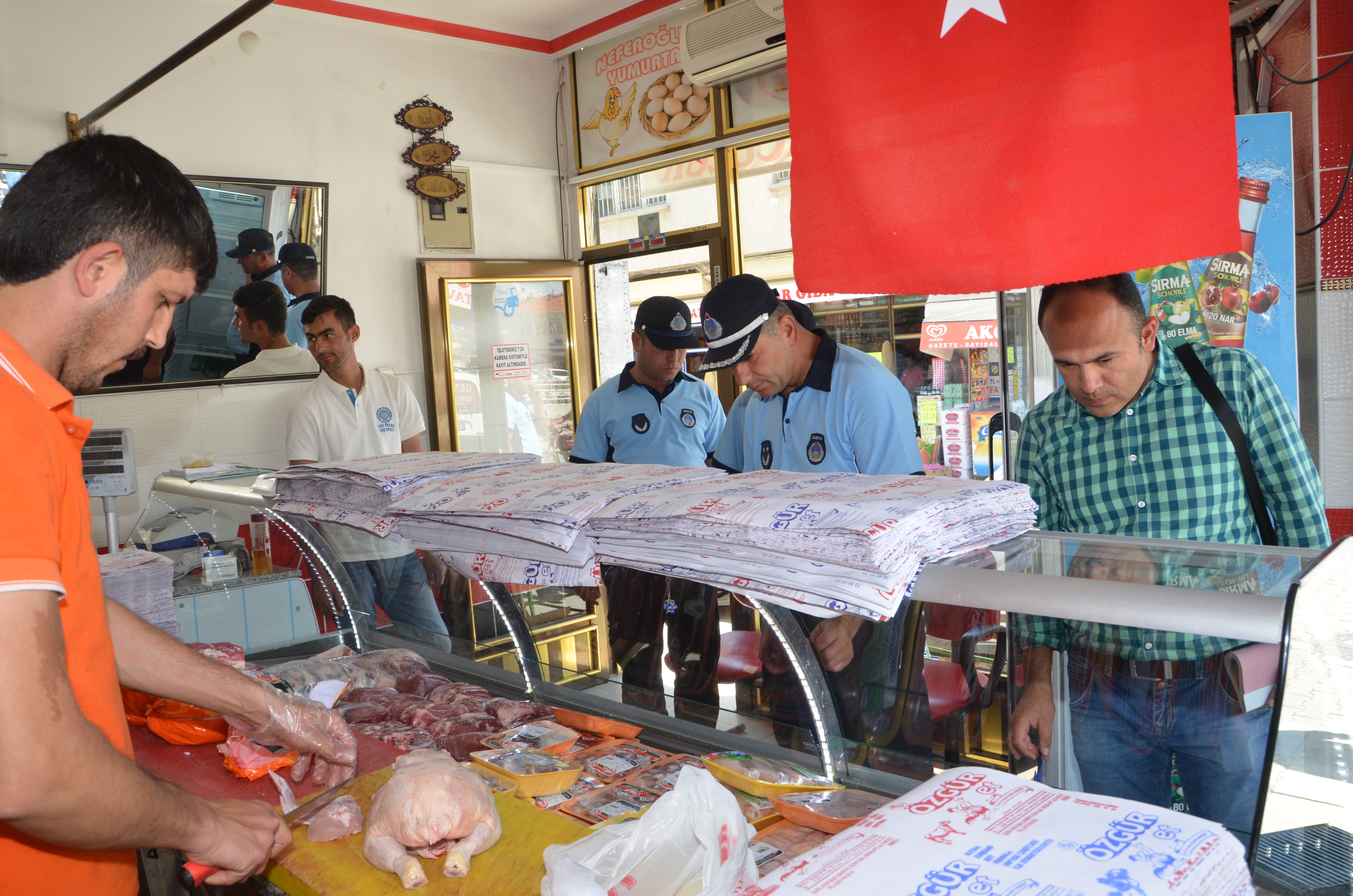 Fırın ve Kasaplar Denetlendi