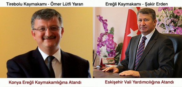 Ereğli Kaymakamı Eskişehir'e Atandı