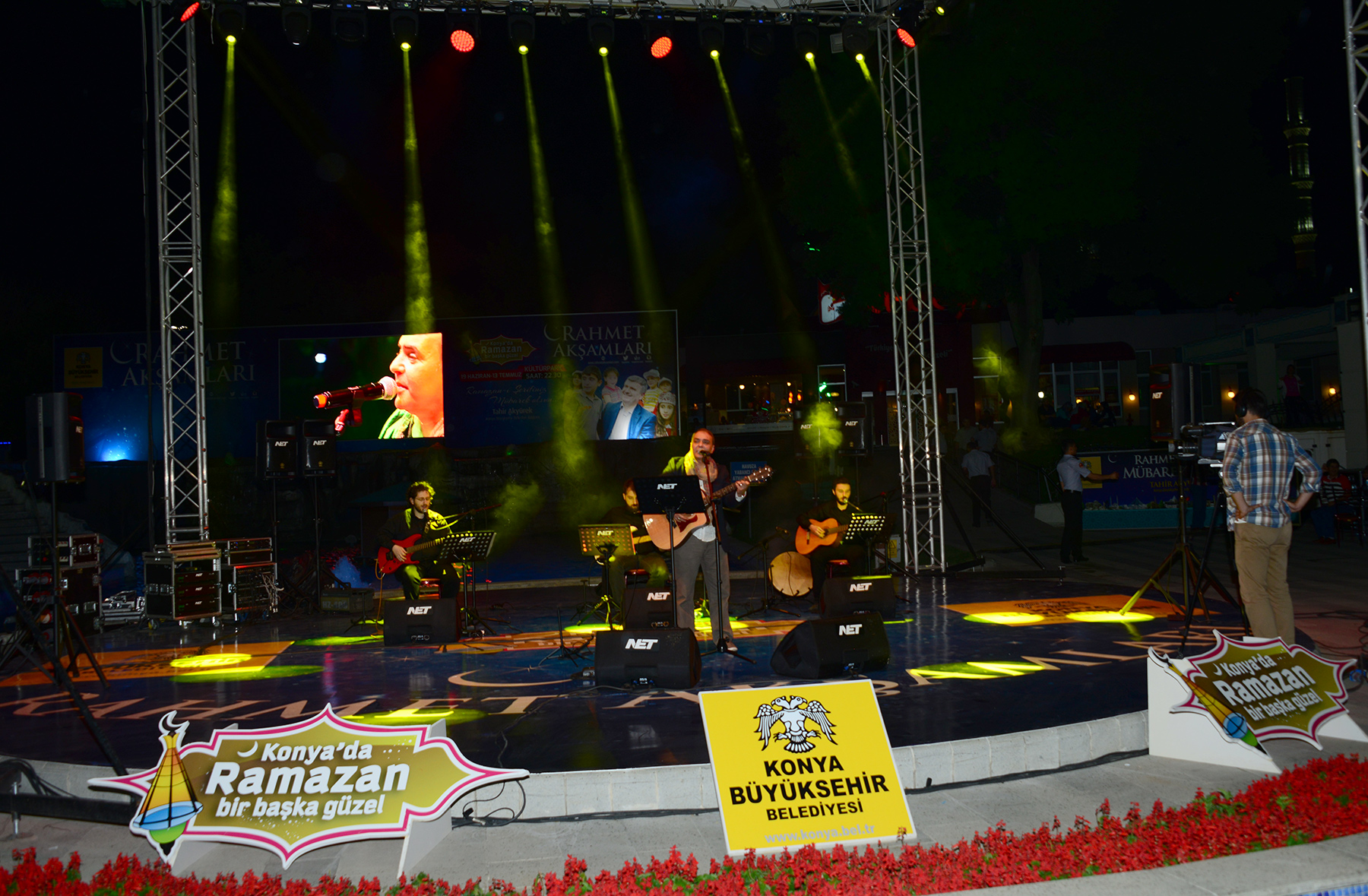 Rahmet Akşamları’nda Mustafa Demirci Sahne Aldı