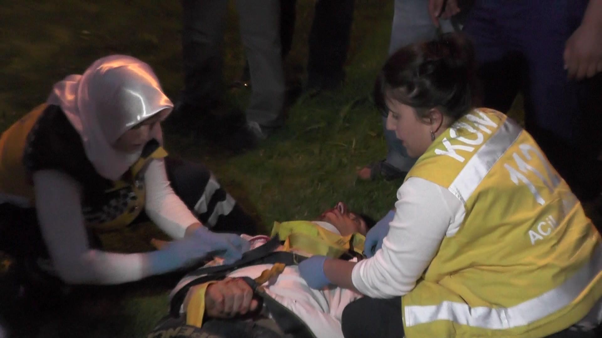 Ereğli’de trafik kazası: 2 yaralı