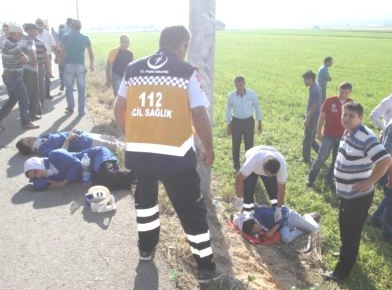 Yine İşçi Servisi Devrildi: 14 Yaralı