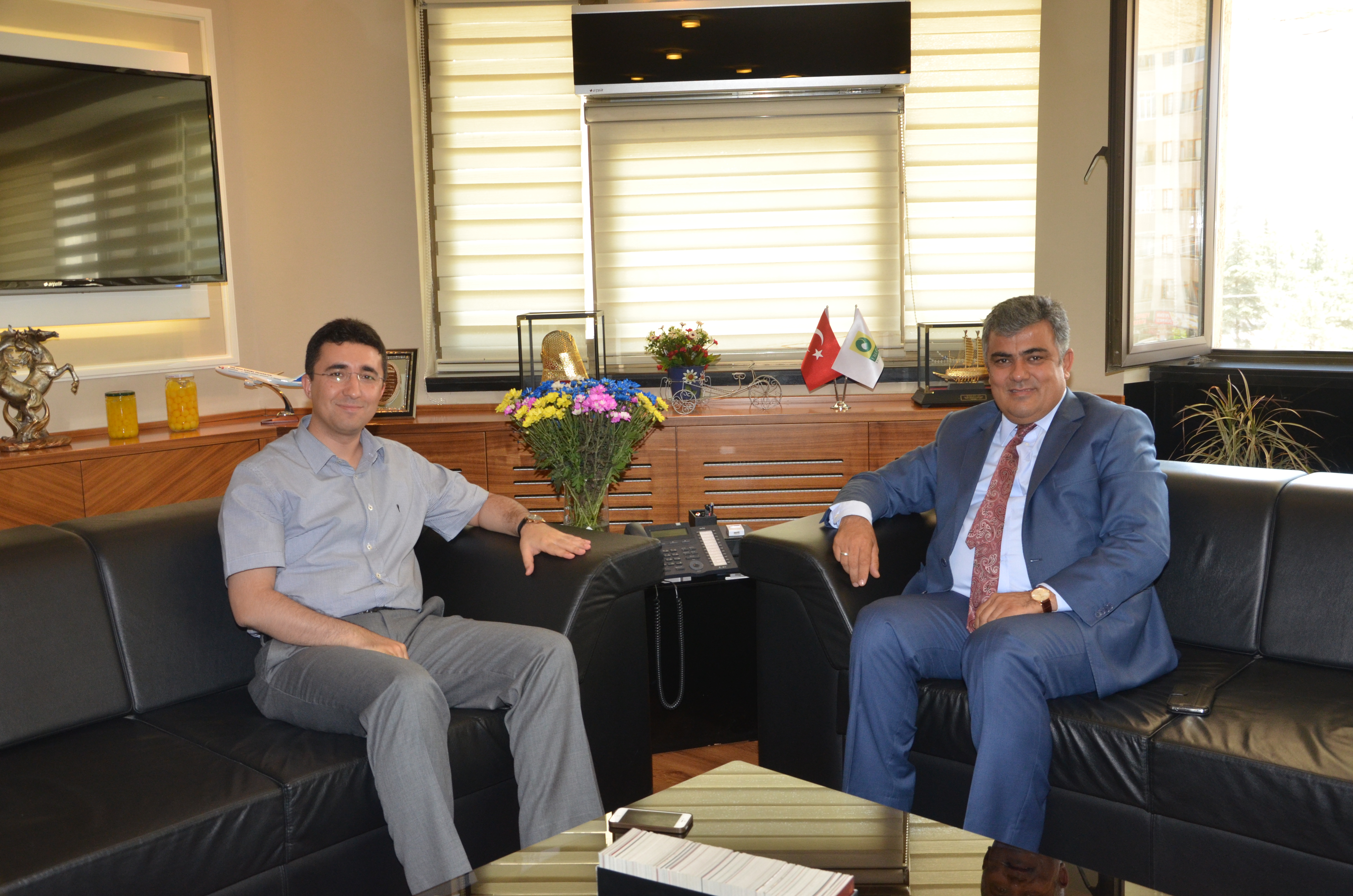 Kocabey’den Veda Ziyareti