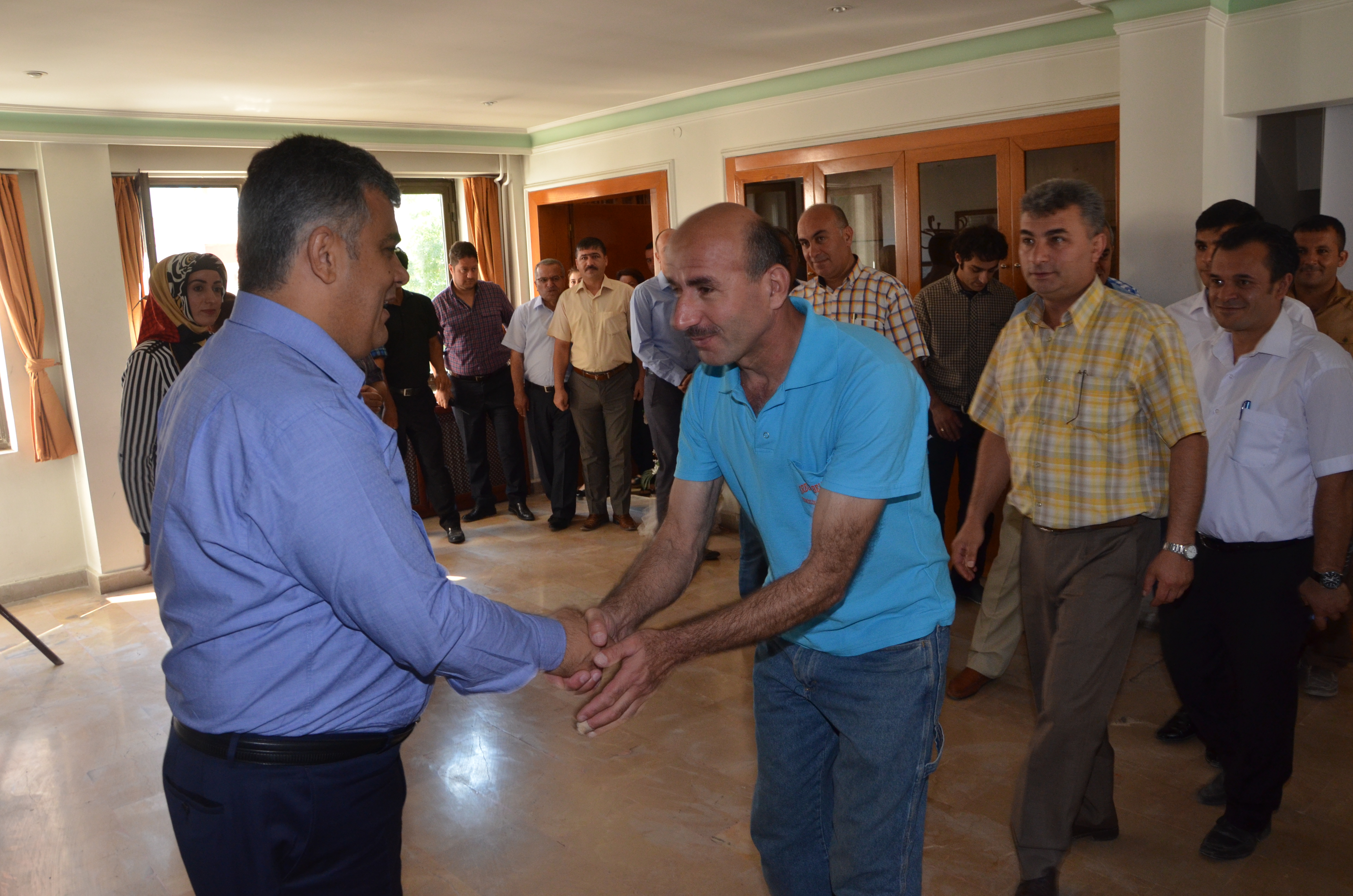 Özgüven Personelle Bayramlaştı