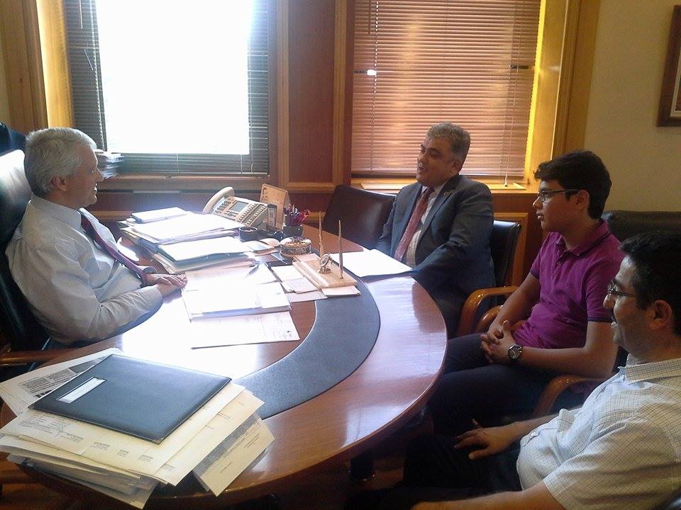 Başkan’dan AÖF Bürosu Talebi