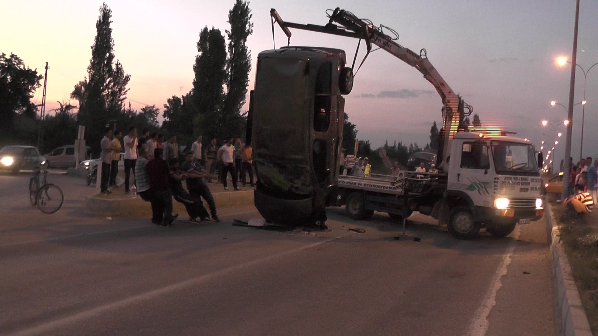 Karaman Çevre yolunda trafik kazası 7 yaralı