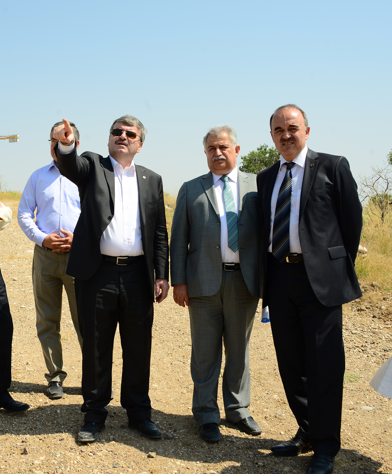 Vali Erol ve Başkan Akyürek NEÜ Kampüs İnşaatını İnceledi