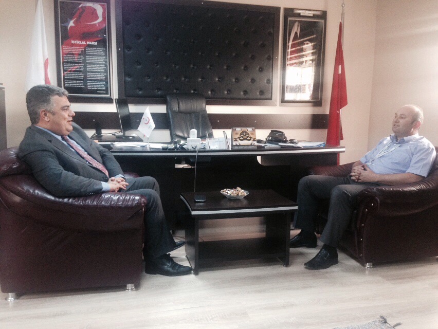 ÖZGÜVEN’DEN  BAŞHEKİM YAVUZ’A ZİYARET