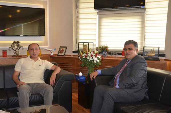 Kutlu’dan Özgüven’e Ziyaret