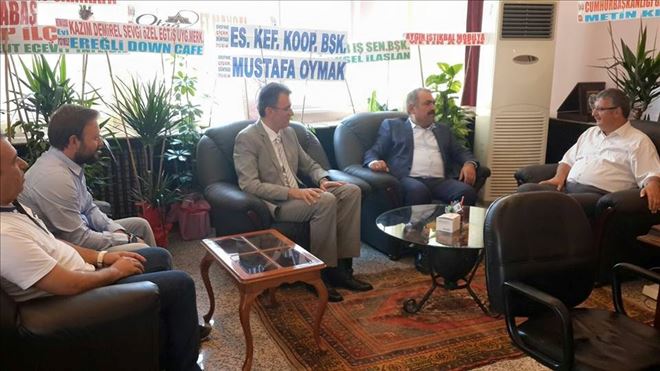 ETYEMEZ EREĞLİ’DE ZİYARETLERDE BULUNDU