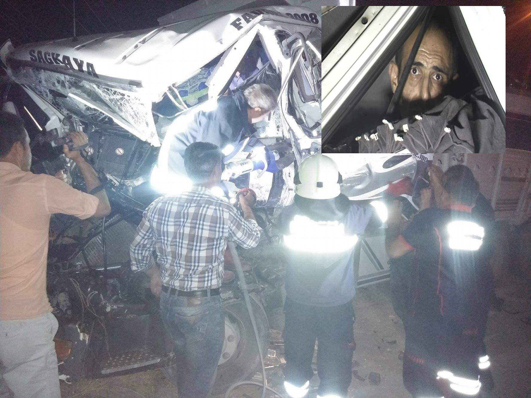 Ereğli’de zincirleme trafik kazası 3 yaralı