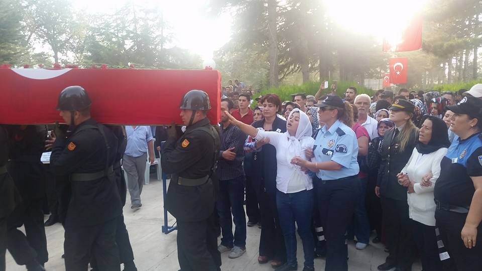 Ereğli Şehidini  Son Yolculuğuna Uğurladı