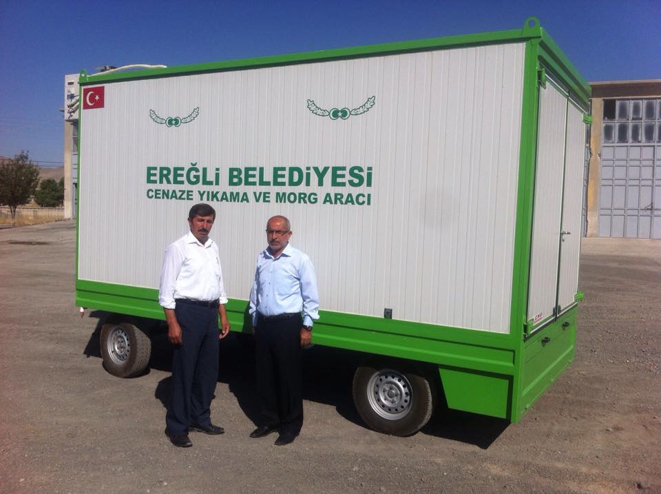 Mahallelere Cenaze Aracı Dağıtıldı