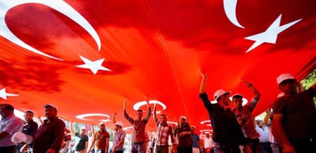 Ankara'da "Teröre Hayır, Kardeşliğe Evet" yürüyüşü