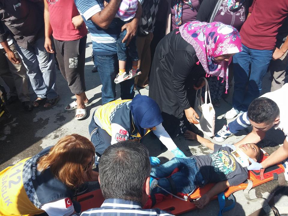 Bulvar Caddesinde  Kaza ; 1 yaralı.