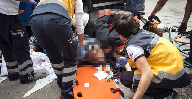 Ankara'da Otobüs Durağa Daldı: 12 Ölü