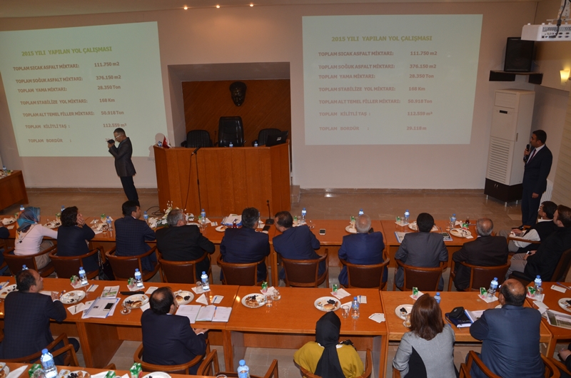 Belediye Çalışmaları Değerlendirildi