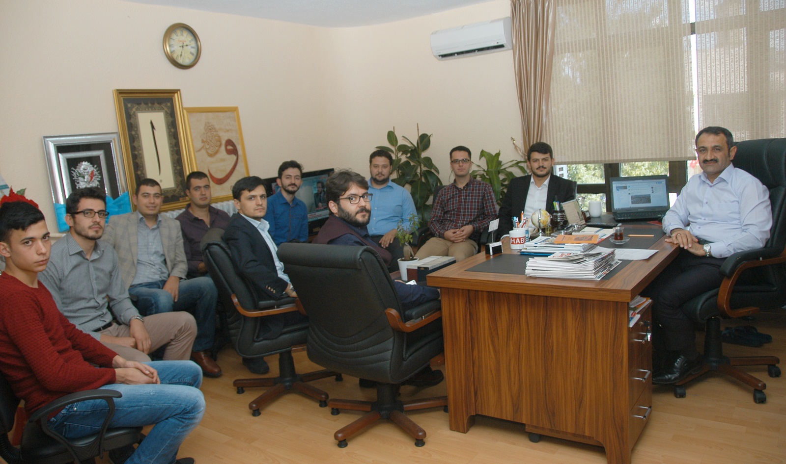 Gençlerden Paslı’ya ziyaret.